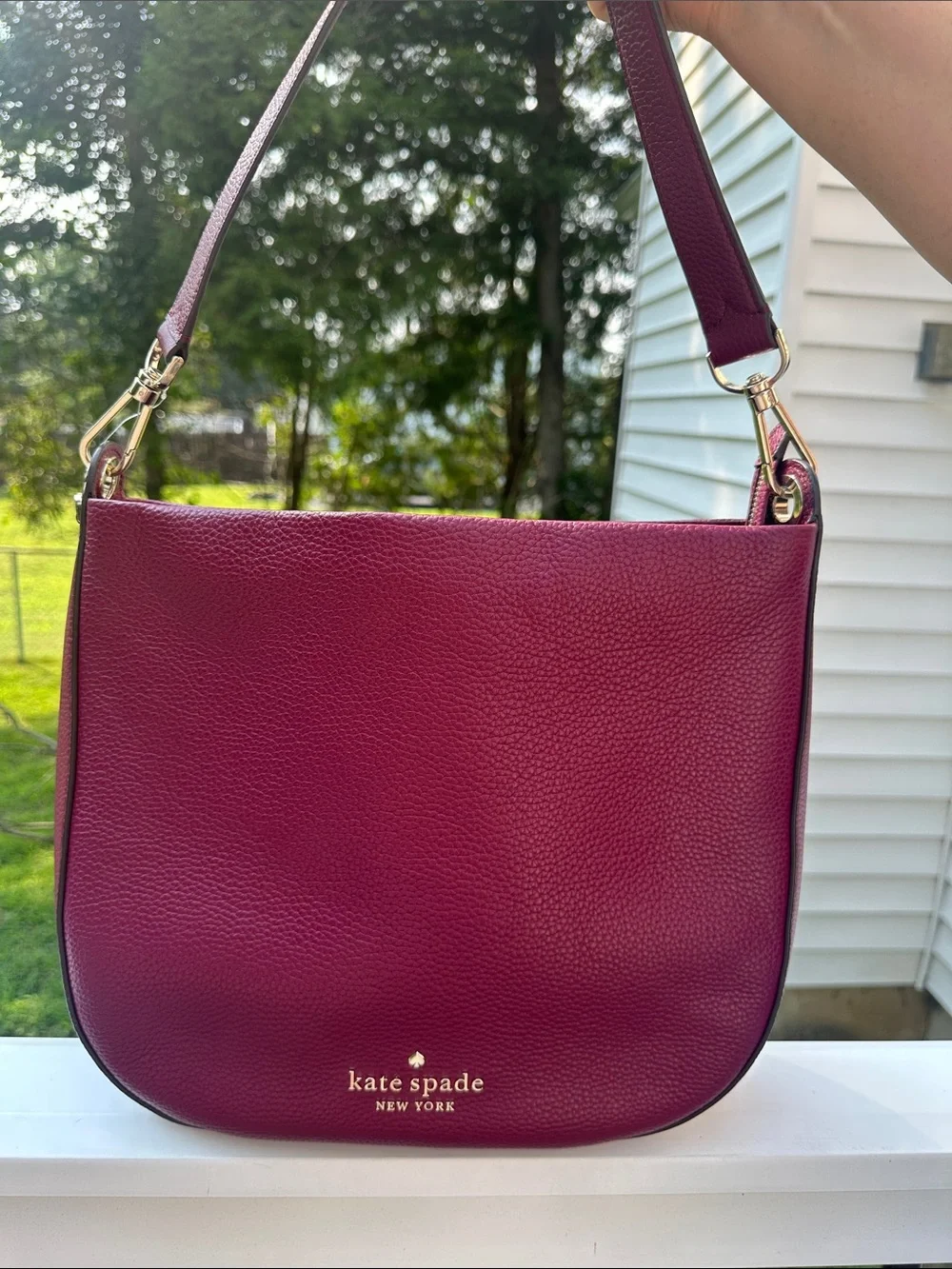 Kate Spade Lexy Shoulder Leather Large Hobo K4659